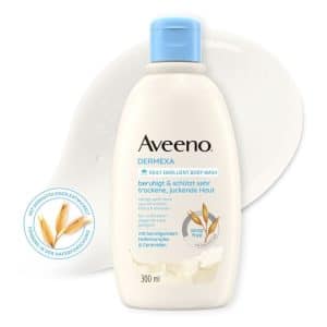 Aveeno® Dermexa vegane Duschcreme mit Haferkomplex für trockene Haut