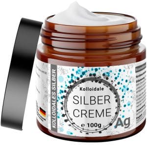 BMUT Kolloidale Silber Creme im Glastiegel Hocheffektiv