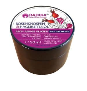 Bioherba Anti-Aging Creme mit Rosenknospen- & Hagebuttenöl