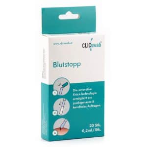 CLICswab® Blutstopp