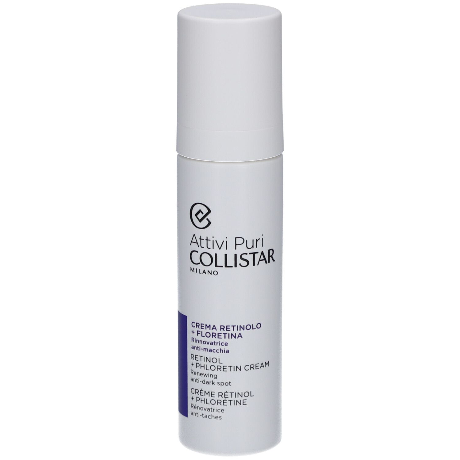 Collistar Creme Retinol + Phloretin Erneuerer gegen Pigmentflecken