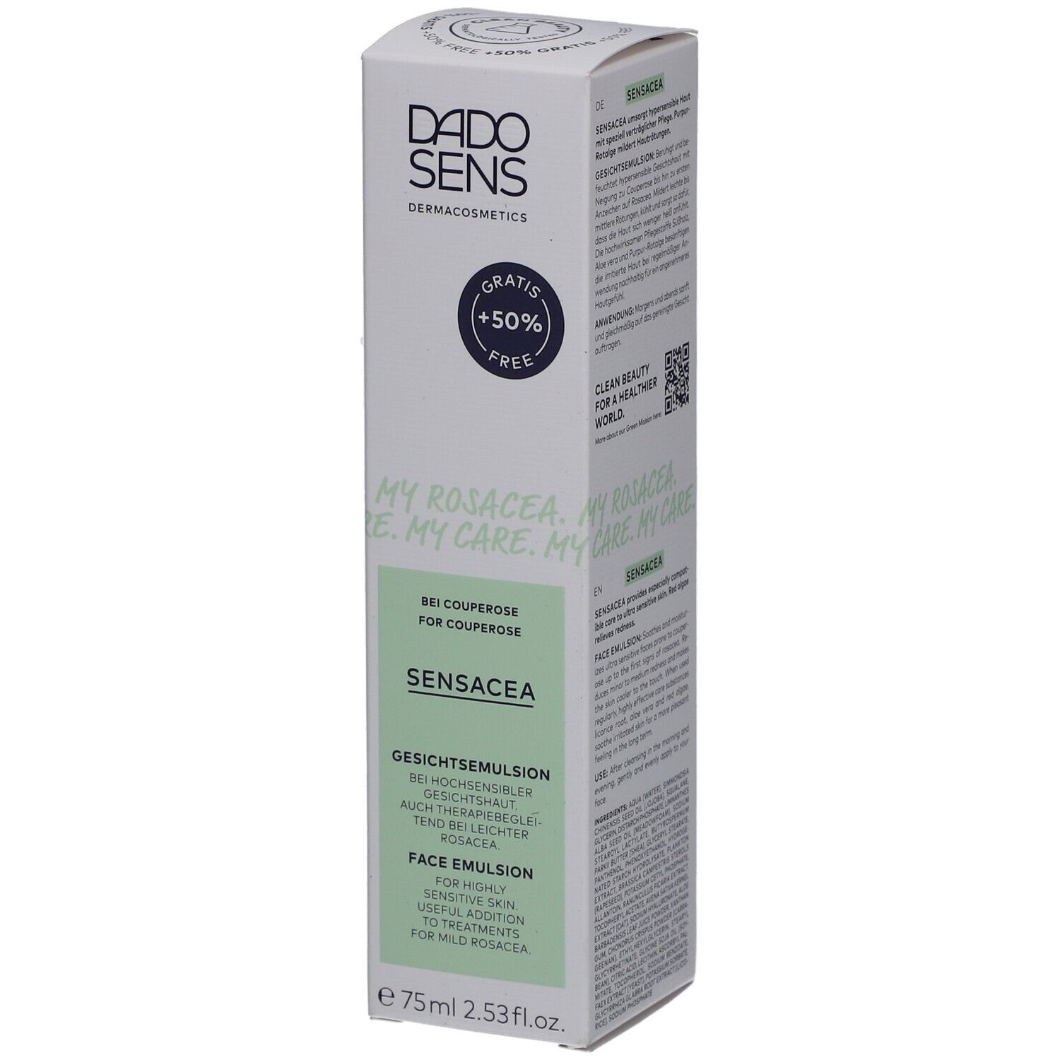 DADO SENS® SENSACEA Gesichtsemulsion bei Couperose