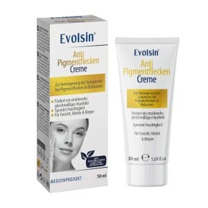 EVOLSIN® Anti Pigmentflecken Creme | Gegen Pigment- & Altersflecken | 99% natürliche Inhaltsstoffe