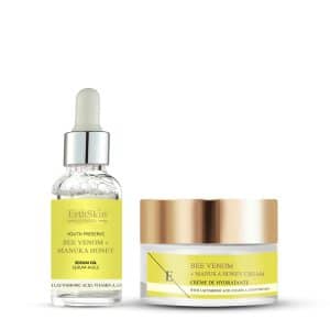 ErthSkin London Bienengift + Manuka-Honigcreme + Serumöl set