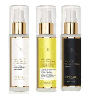 ErthSkin London Manuka Honig Elixier Serum + Kollagen Serum + Anti falten elexier serum set