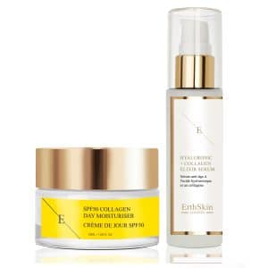 ErthSkin London SPF COLLAGEN DAY CREAM +Hyaluronsäure & Collagen Serum   set