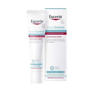 Eucerin® AtopiControl Akutpflege Creme reduziert Juckreiz und lindert Rötungen bei akuten Neurodermitisschüben. - Jetzt 20% mit dem Code eucerin20 sparen*