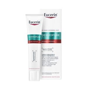 Eucerin® DERMOPURE CLINICAL Hydra Repair – Creme für trockene Haut nach Aknetherapie mit Ceramiden & SymSITIVE*