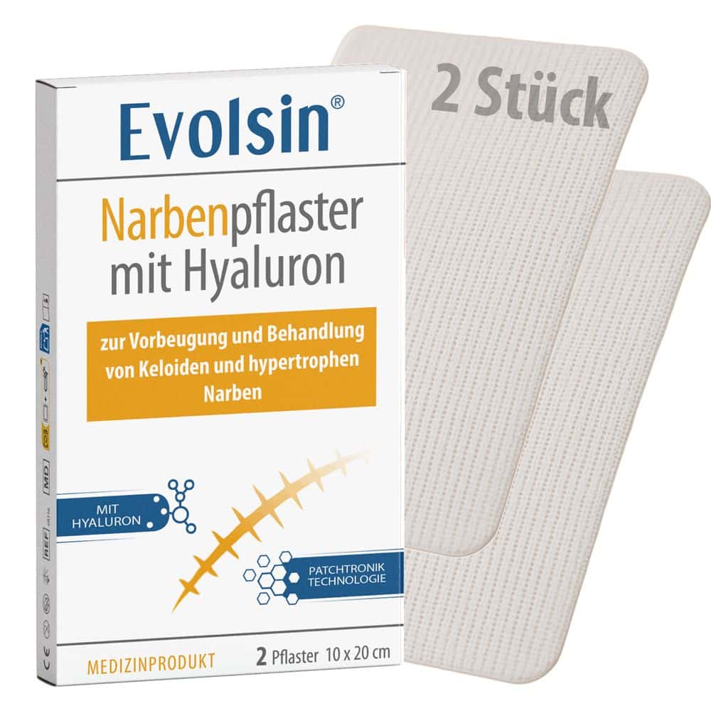 Evolsin Narbenpflaster mit Hyaluron