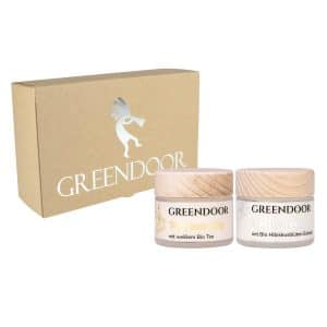 GREENDOOR Geschenk Set Tages- und Nachtcreme