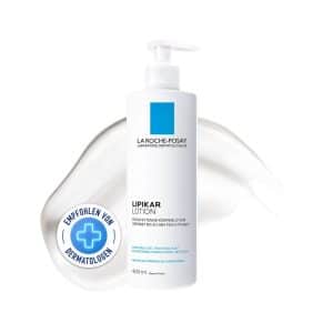 La Roche Posay Lipikar Lotion: Hydratisierende Bodylotion mit Sheabutter und Niacinamid für sehr sensible und trockene Haut für die ganze Familie.