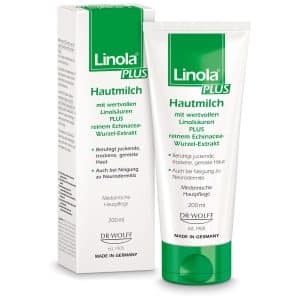 Linola PLUS Hautmilch - Körperlotion für juckende