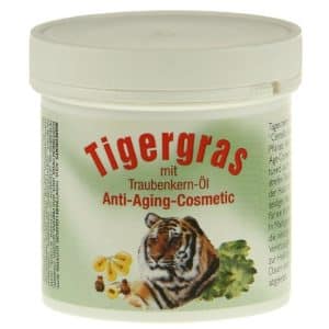 Tigergras mit Traubenkern-Öl