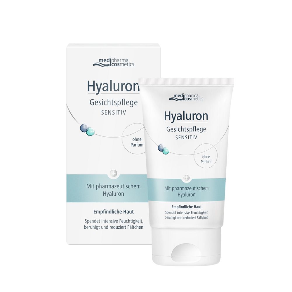 medipharma cosmetics Hyaluron Gesichtspflege Sensitive